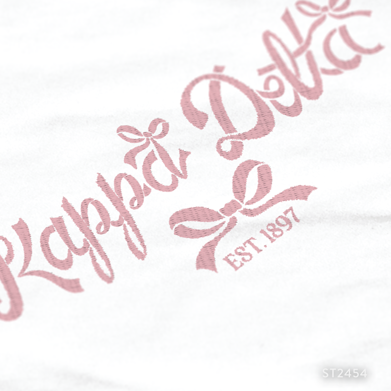 Kappa Delta Bow PR T-Shirt Design