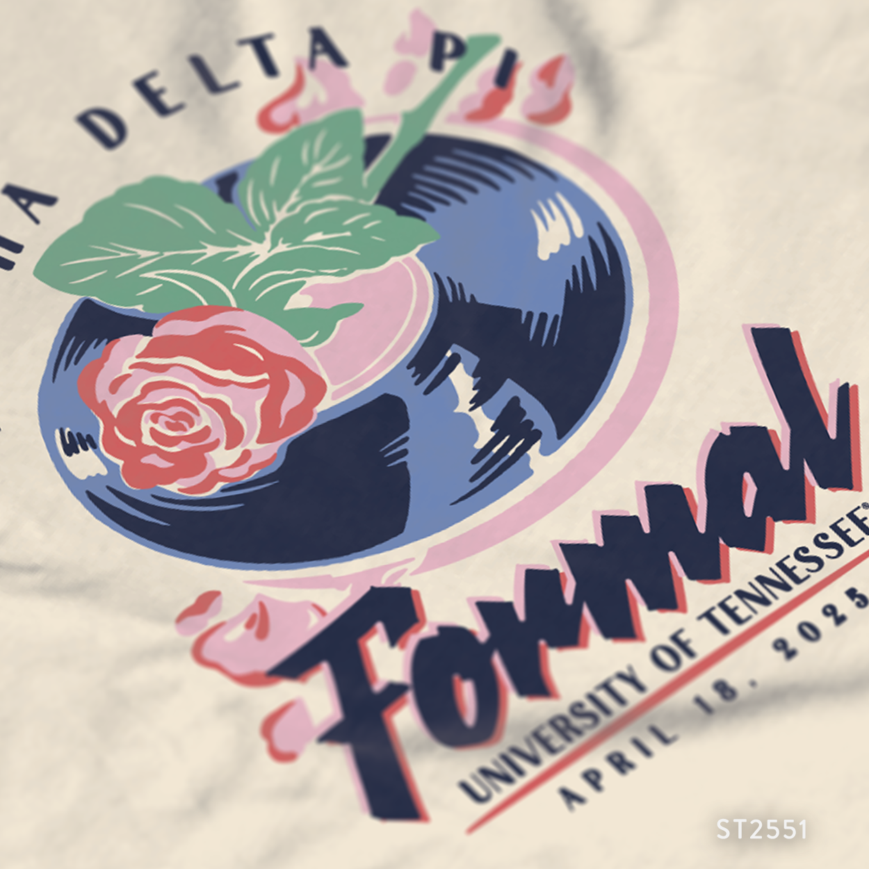 Alpha Delta Pi Formal T-Shirt Design
