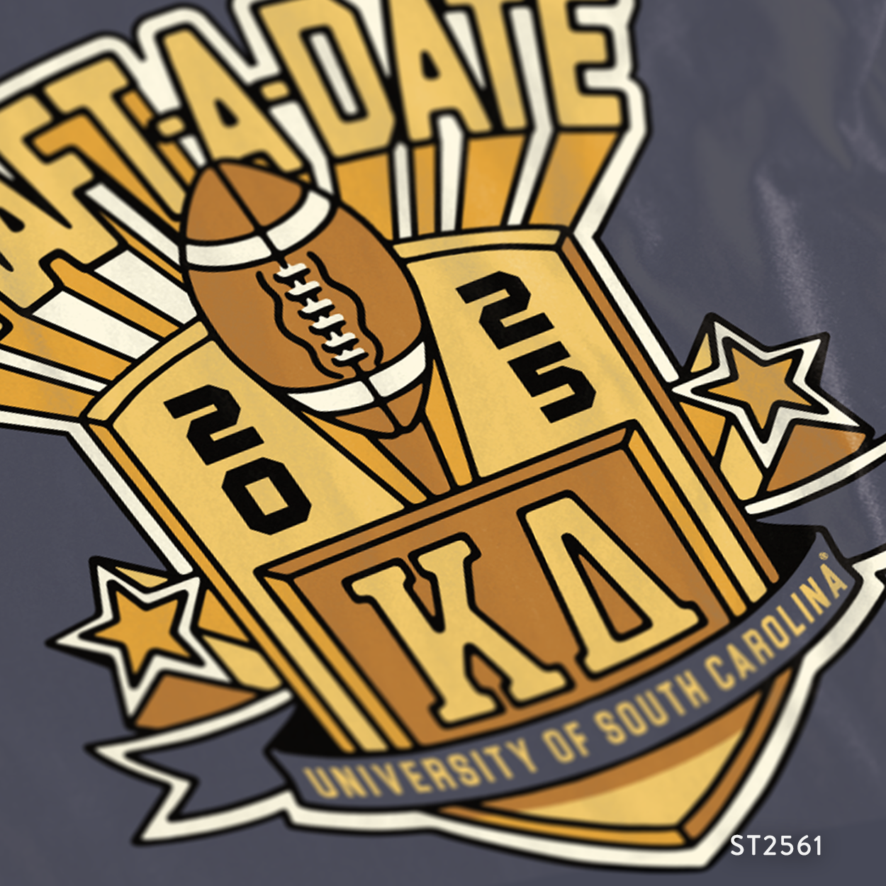 Kappa Delta Draft a Date T-Shirt Design