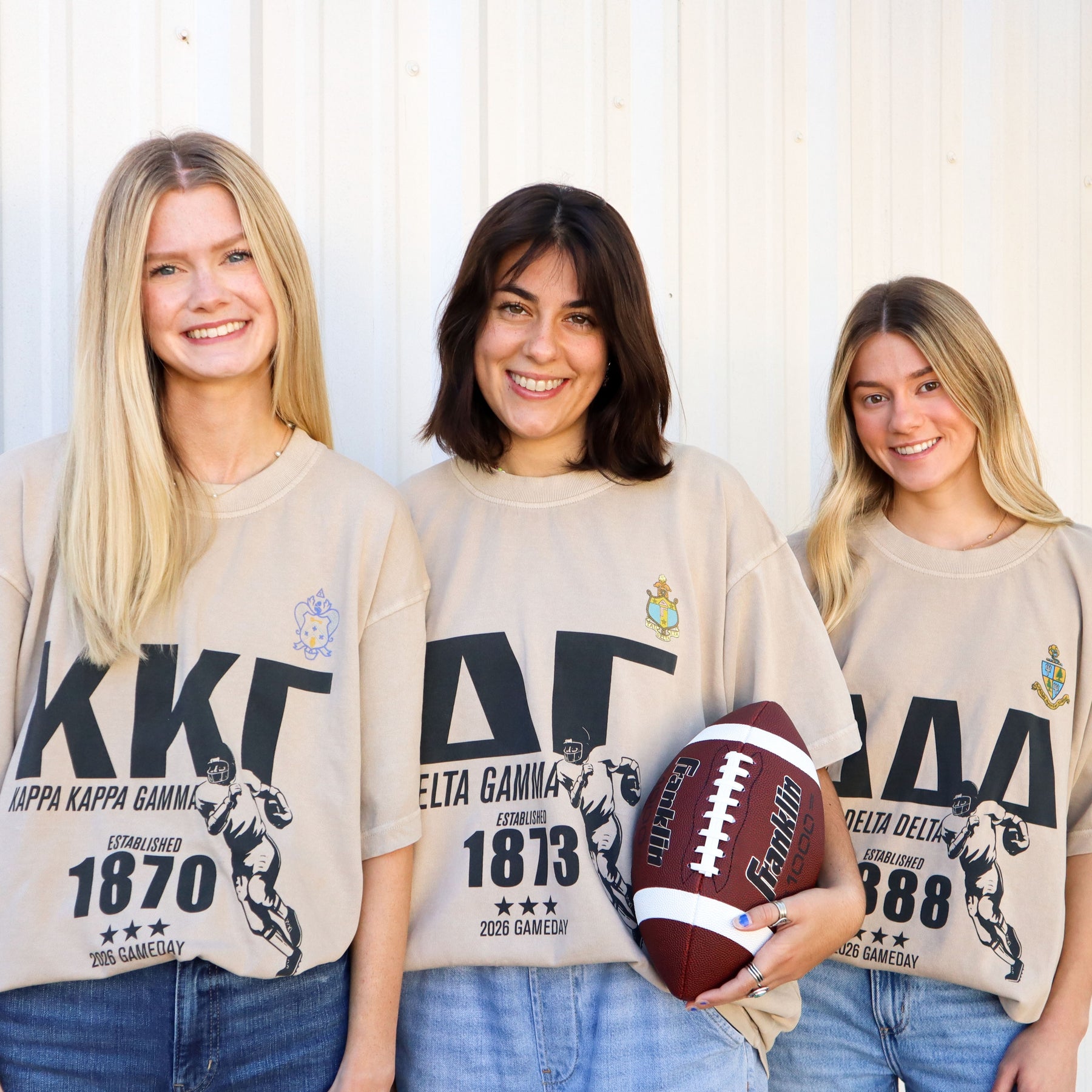 B-Unlimited Greek - Football Champs Tee - Zeta Tau Alpha