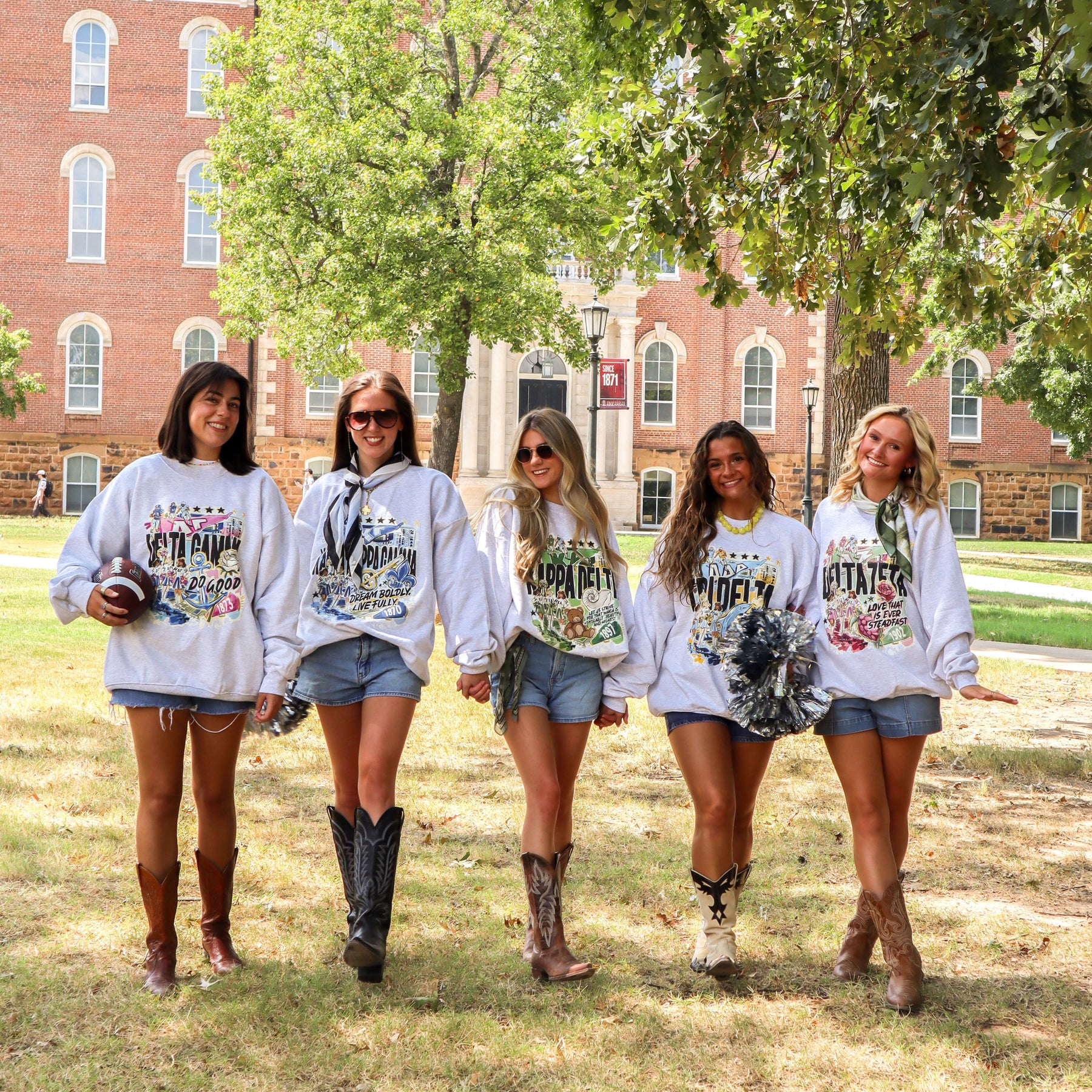 B-Unlimited Greek - Chapter Spirit Crewneck - Alpha Xi Delta