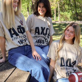 B-Unlimited Greek - Football Champs Tee - Alpha Chi Omega