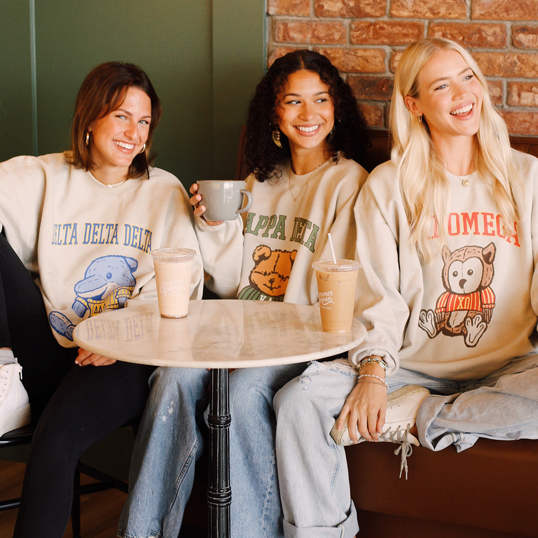 B-Greek - Kappa Kappa Gamma - Mascot Crewneck Sweatshirt