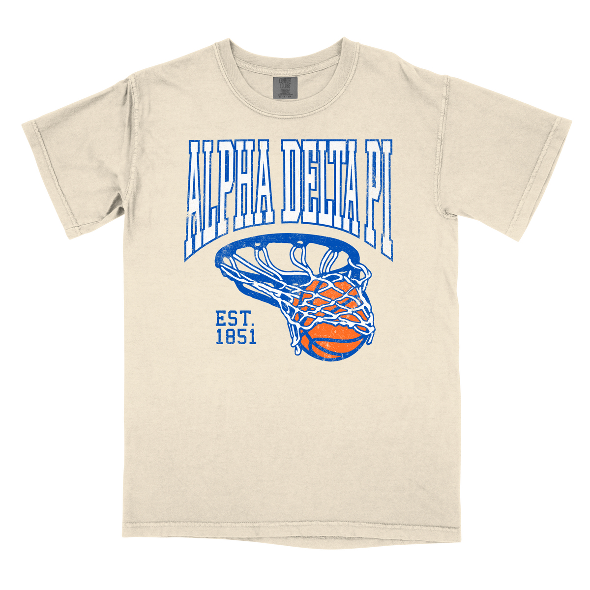 B-Unlimited Sales - Swish Tee (ADPI) - CC - 1717 - SS Crew - Ivory