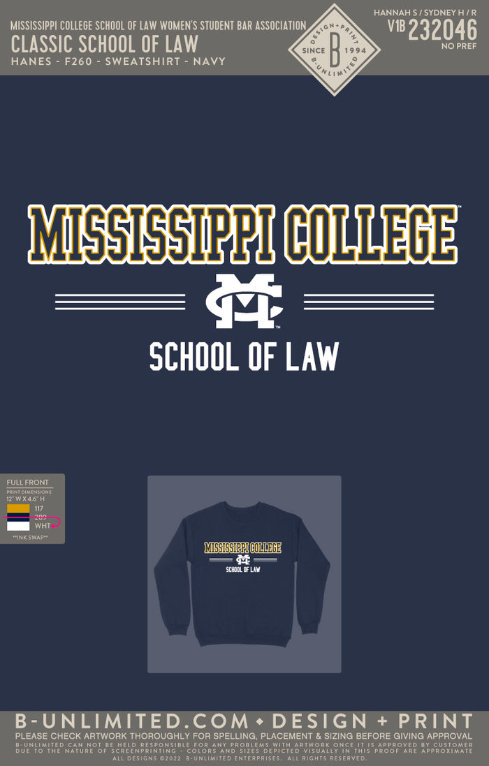 Mississippi College School Of Law Women s Student Bar Association B Mississippi college school of law women s student bar association b