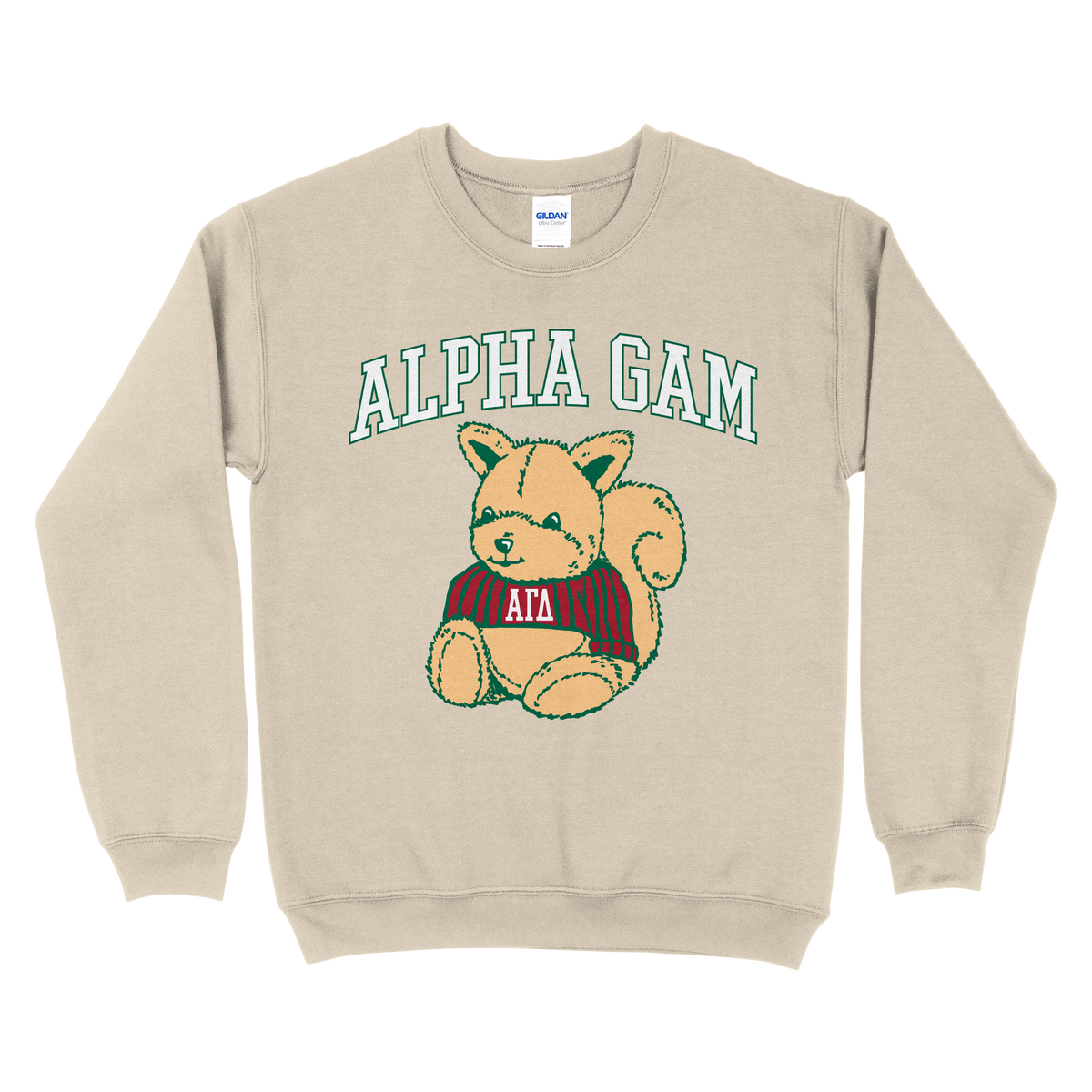 B-Unlimited Greek - Mascot PR (AGD) (EOYFALL23) - Gildan - 18000 - Sweatshirt - Sand