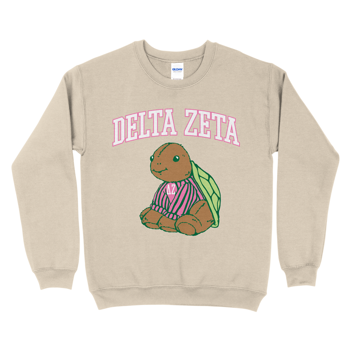 B-Unlimited Greek - Mascot PR (DZ) (EOYFALL23) - Gildan - 18000 - Sweatshirt - Sand