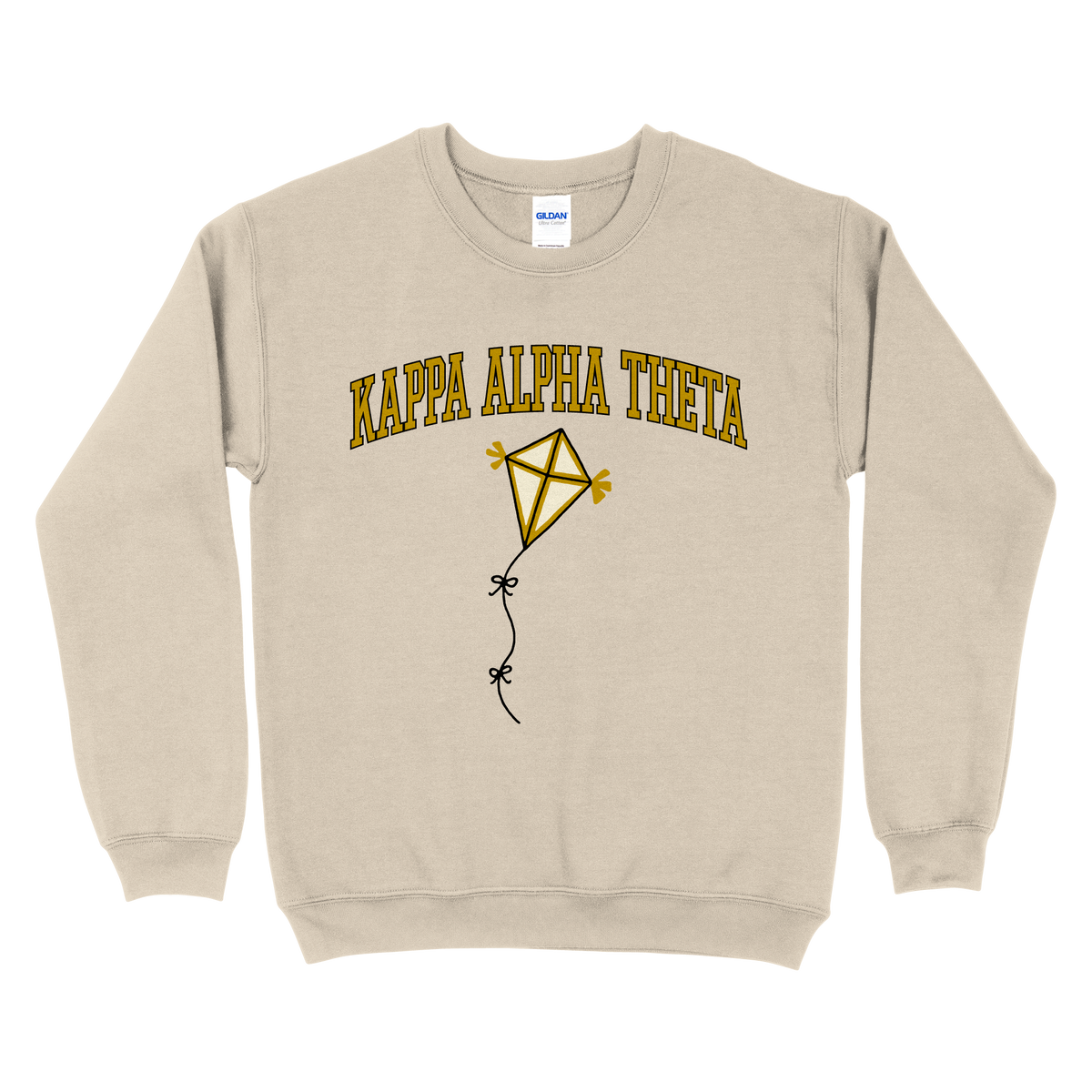B-Unlimited Greek - Symbol PR (Theta) (EOYFALL23) - Gildan - 18000 - Sweatshirt - Sand