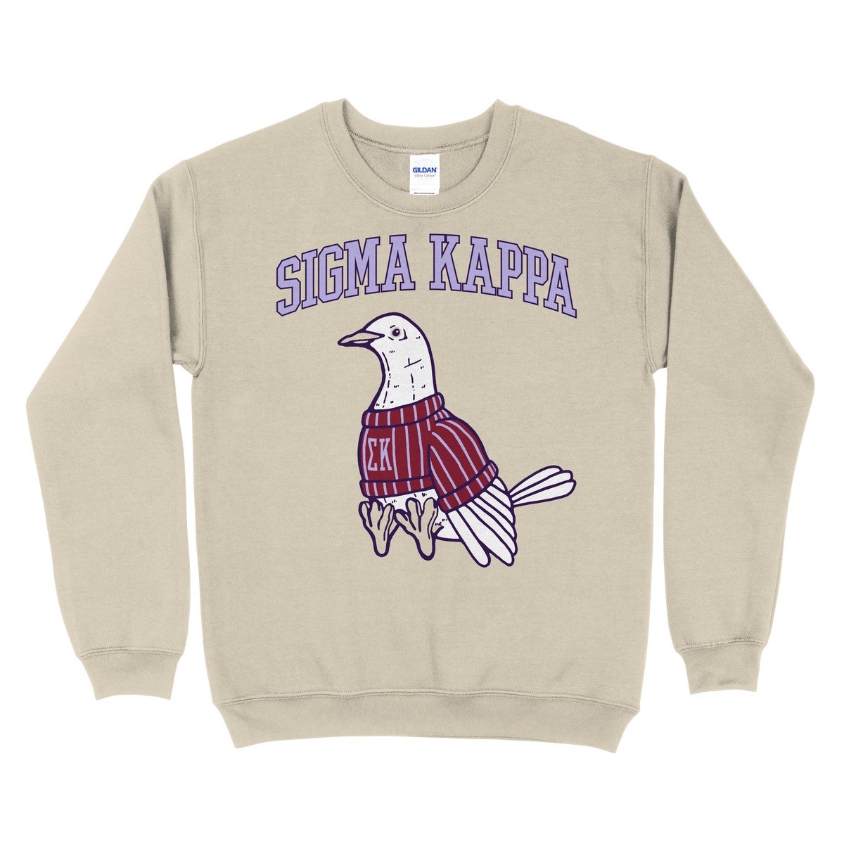 B-Unlimited Greek - Mascot PR (SK) (EOYFALL23) - Gildan - 18000 - Sweatshirt - Sand