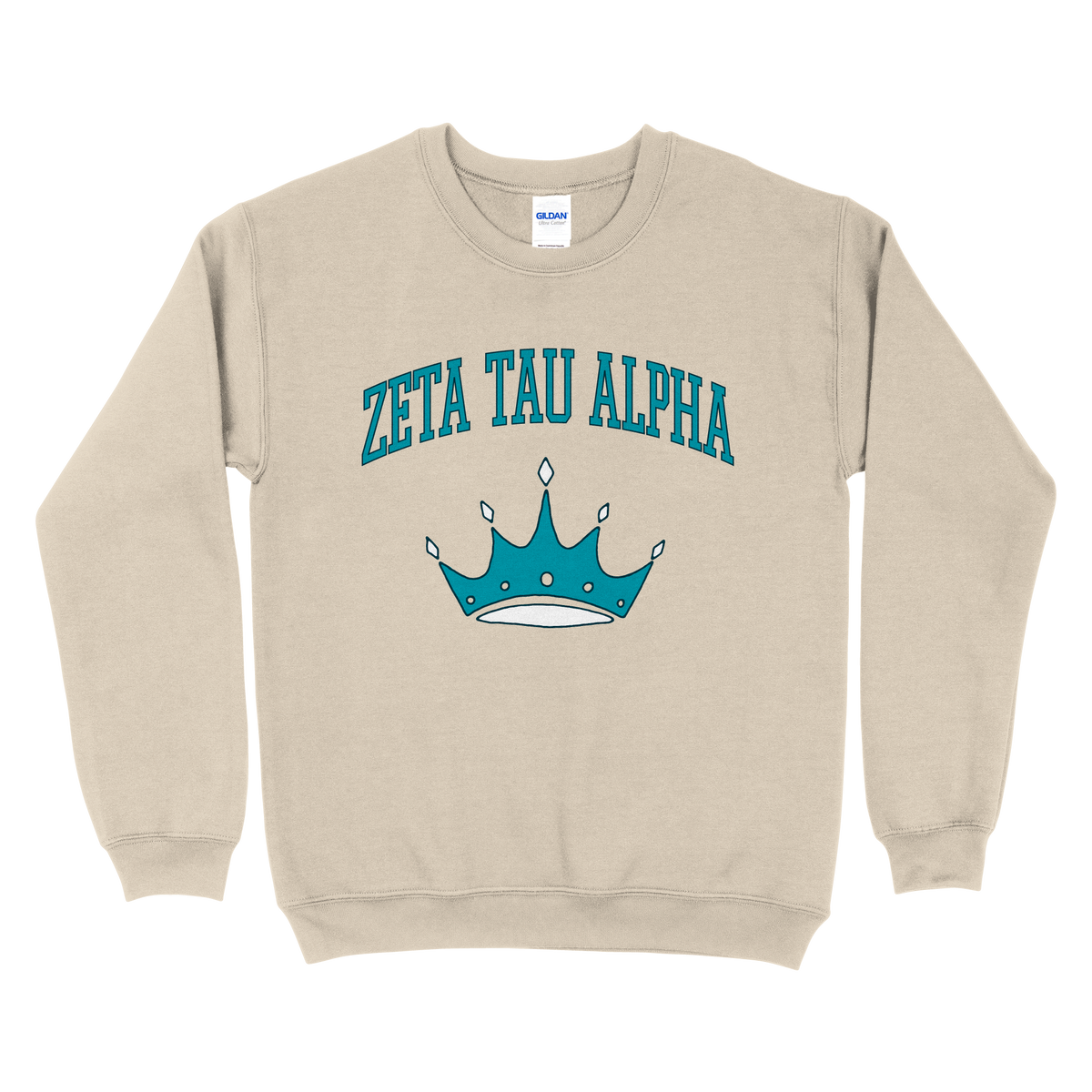 B-Unlimited Greek - Symbol PR (Zeta) (EOYFALL23) - Gildan - 18000 - Sweatshirt - Sand
