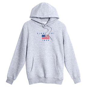 B-Unlimited Greek - Sigma Chi Flag PR Hoodie