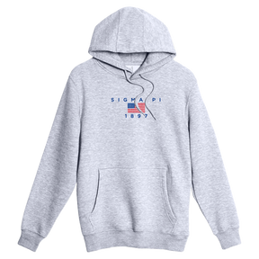 B-Unlimited Greek - Sigma Pi Flag PR Hoodie