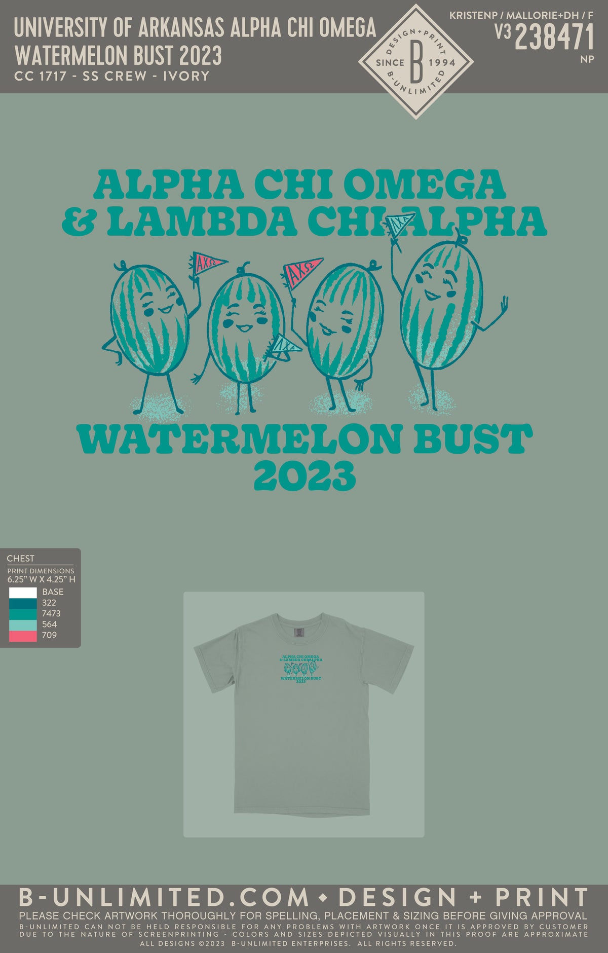 UofA AXO - Watermelon Bust 2023 - CC - 1717 - SS Crew - Bay