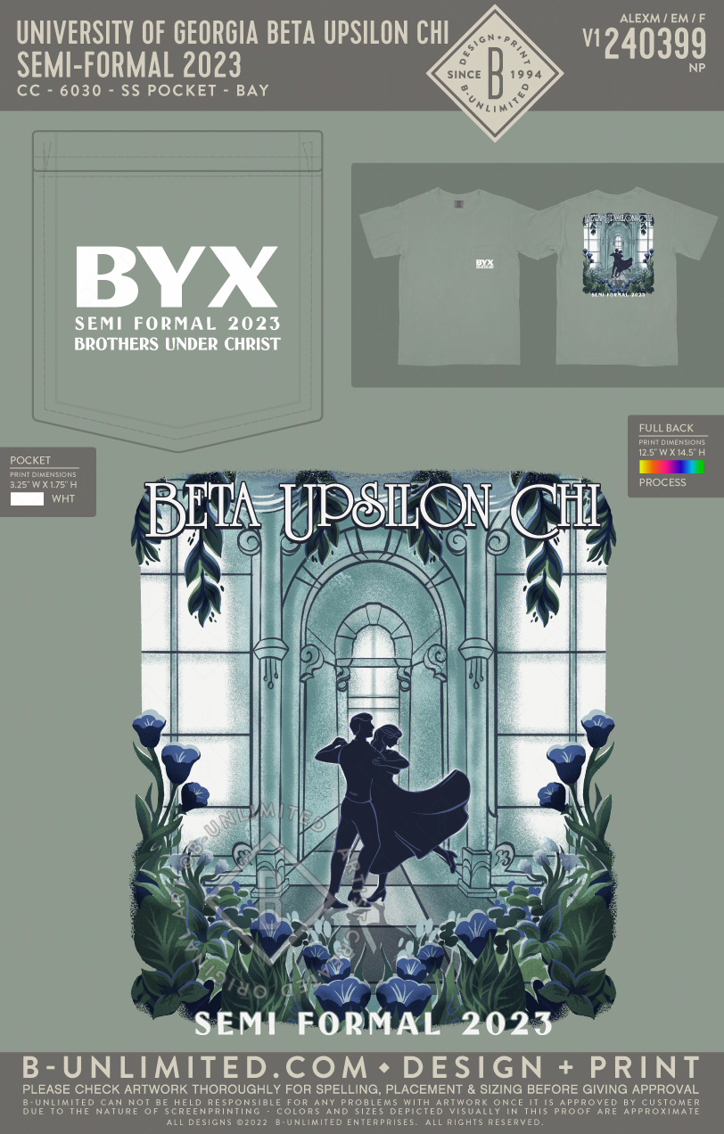 UGA BYX - Semi-Formal 2023 - CC - 6030 - SS Pocket - Bay
