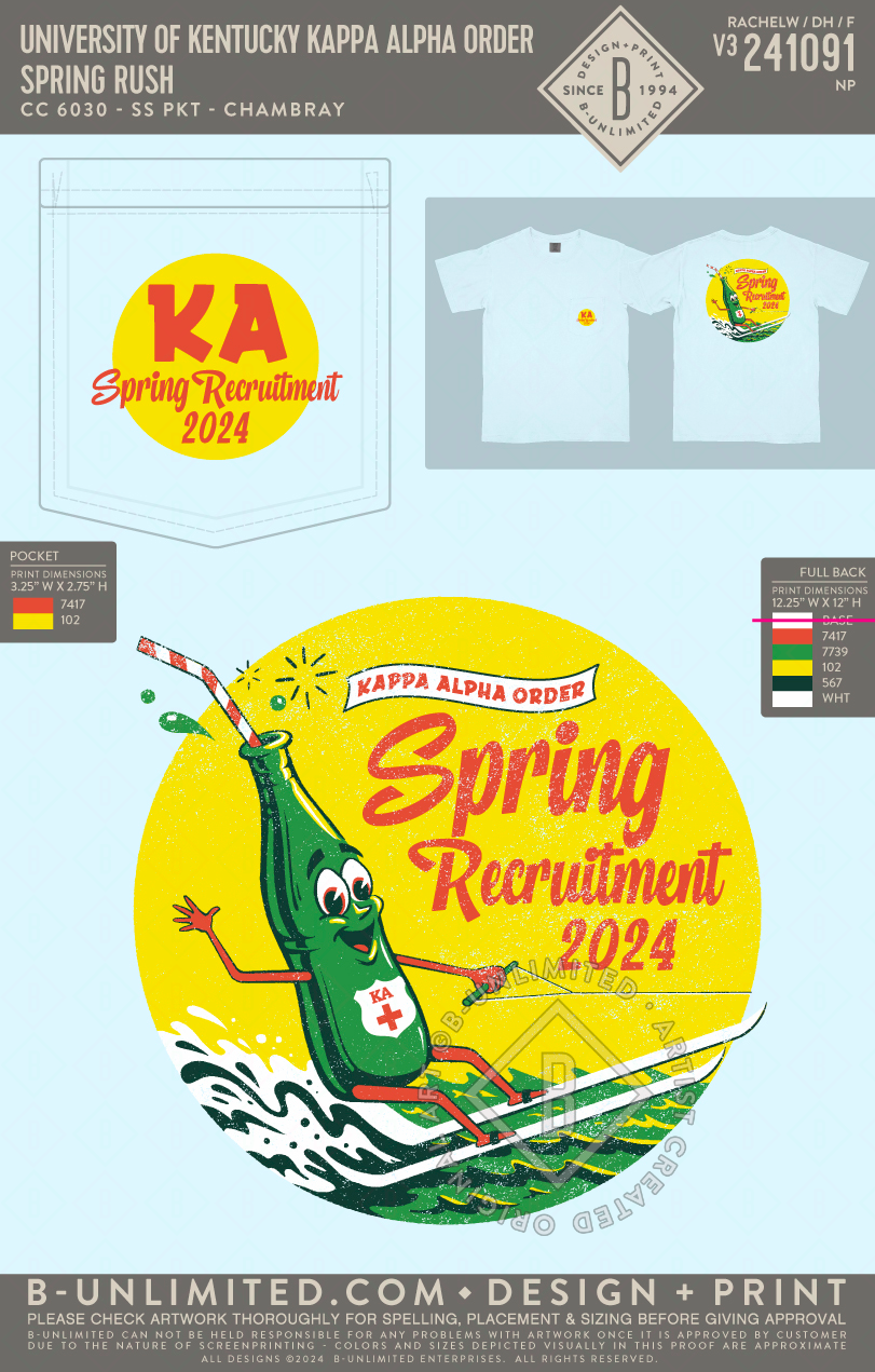 University of Kentucky Kappa Alpha Order Spring Rush CC 6030
