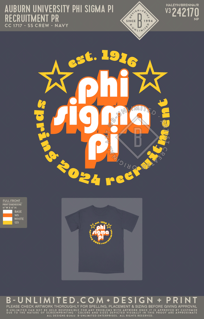 Phi sigma store pi apparel