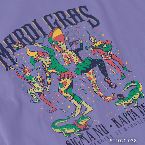 STORM JERSEY (MARDI GRAS) Sサイズ ST2021 038 Mardi Gras – B-Unlimited Custom Apparel Shop